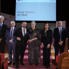 La Primera Gala de Premios ICAB celebrada en el Palacetes Casades reconoce con el Premio Maestros del Derecho a los juristas Encarna Roca, Mercè Pigem y Carlos Villagrasa